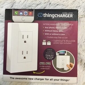 thingCHARGER with interchangeable tips New in box Wire-less